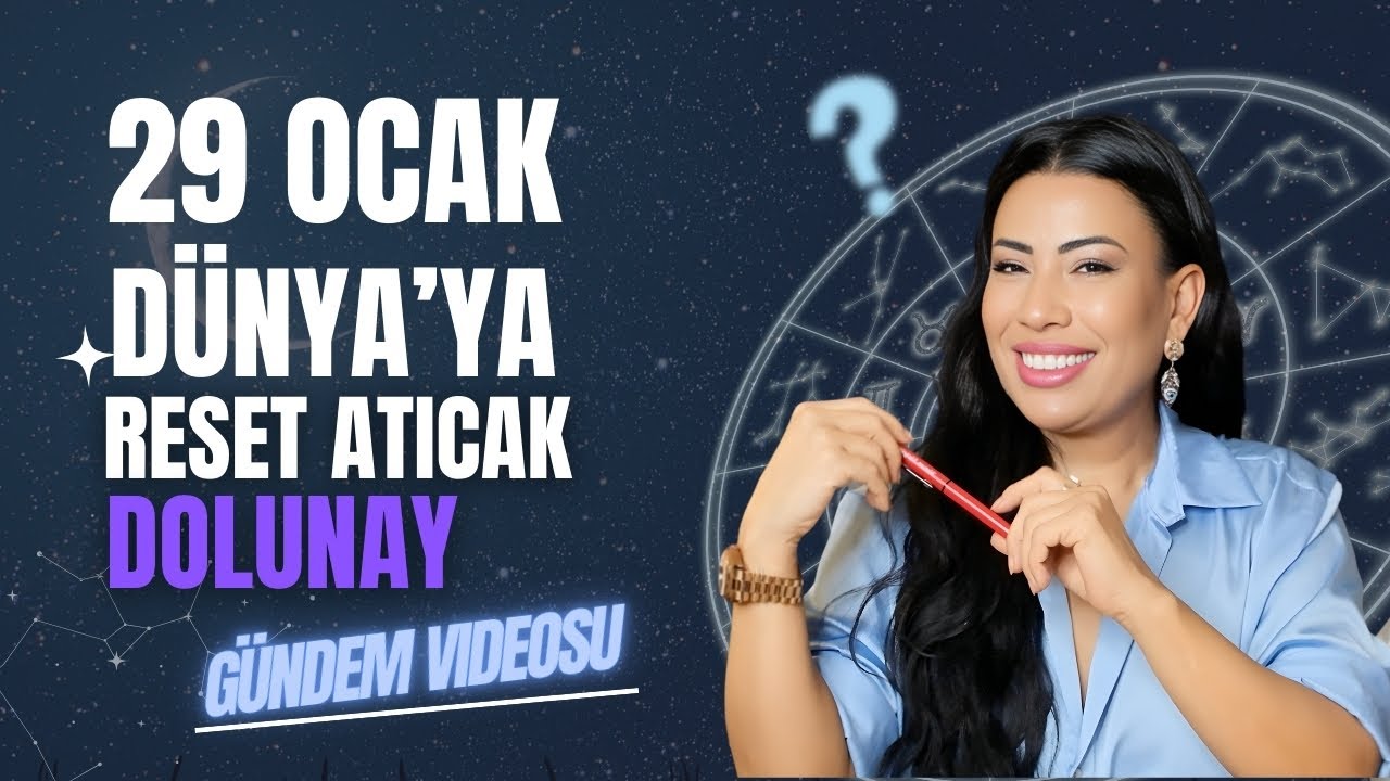 Bu Dolunay Dünyaya Reset Atıcak 🌙