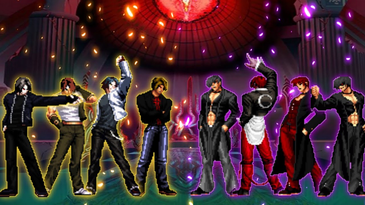 [KOF Mugen] Kyo Team VS. Iori Yagami CT Team (Friendly Challenge)