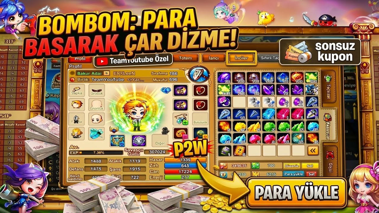 BOMBOM 337 PARA BASARAK ÇAR DİZME