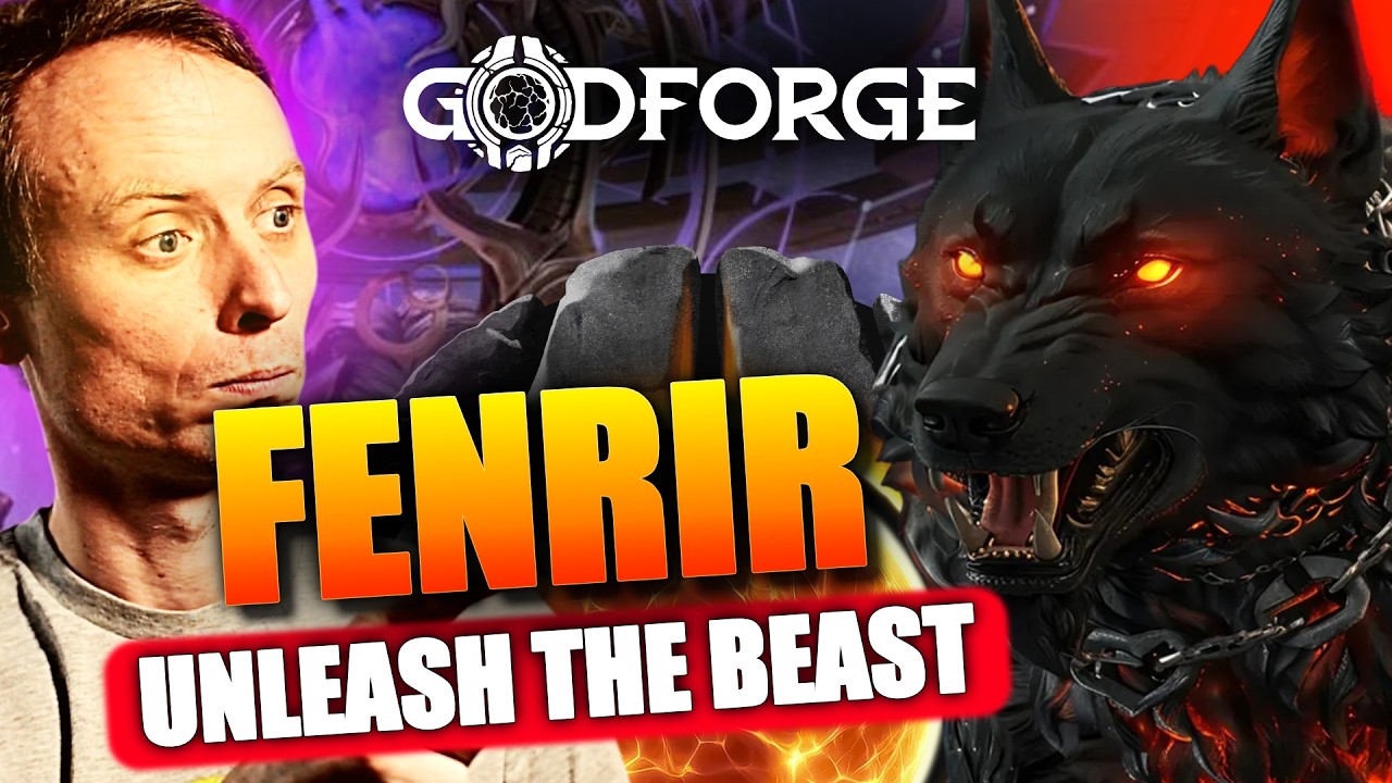 Геймплей Godforge: FENRIR — мощный, но сложный в освоении чемпион! | Обзор чемпиона
