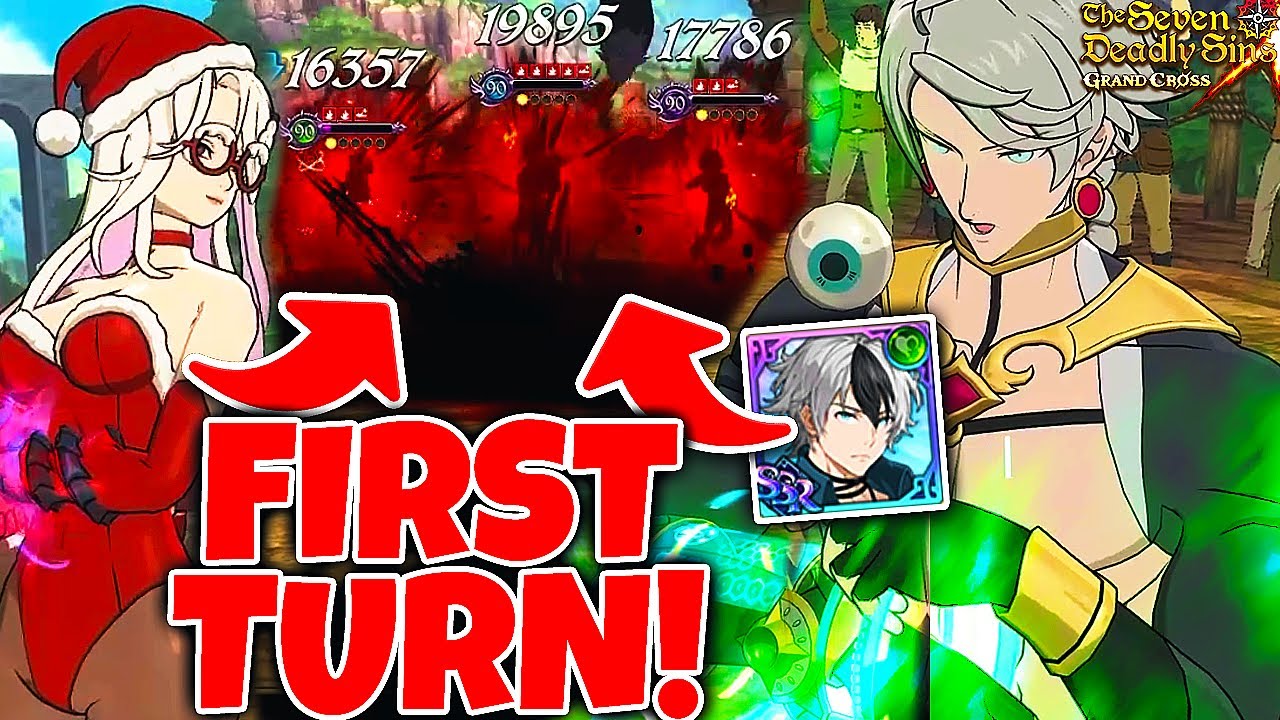 GREEN SHIN FARMS PVP LIKE IT'S A FREE STAGE LOOOL!! I WAS SHOCKED! | Seven Deadly Sins: Grand Cross