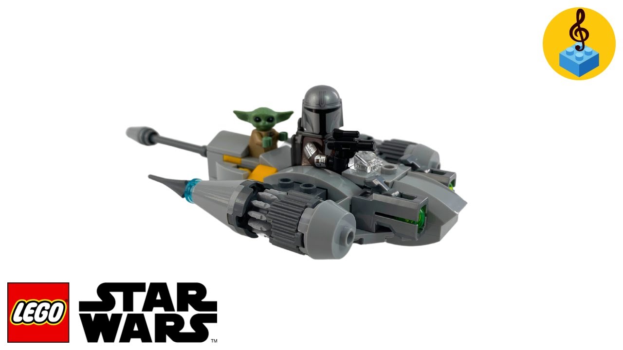 Lego Star Wars 75363 The Mandalorian N-1 Starfighter - build and show #lego #brickssymphony