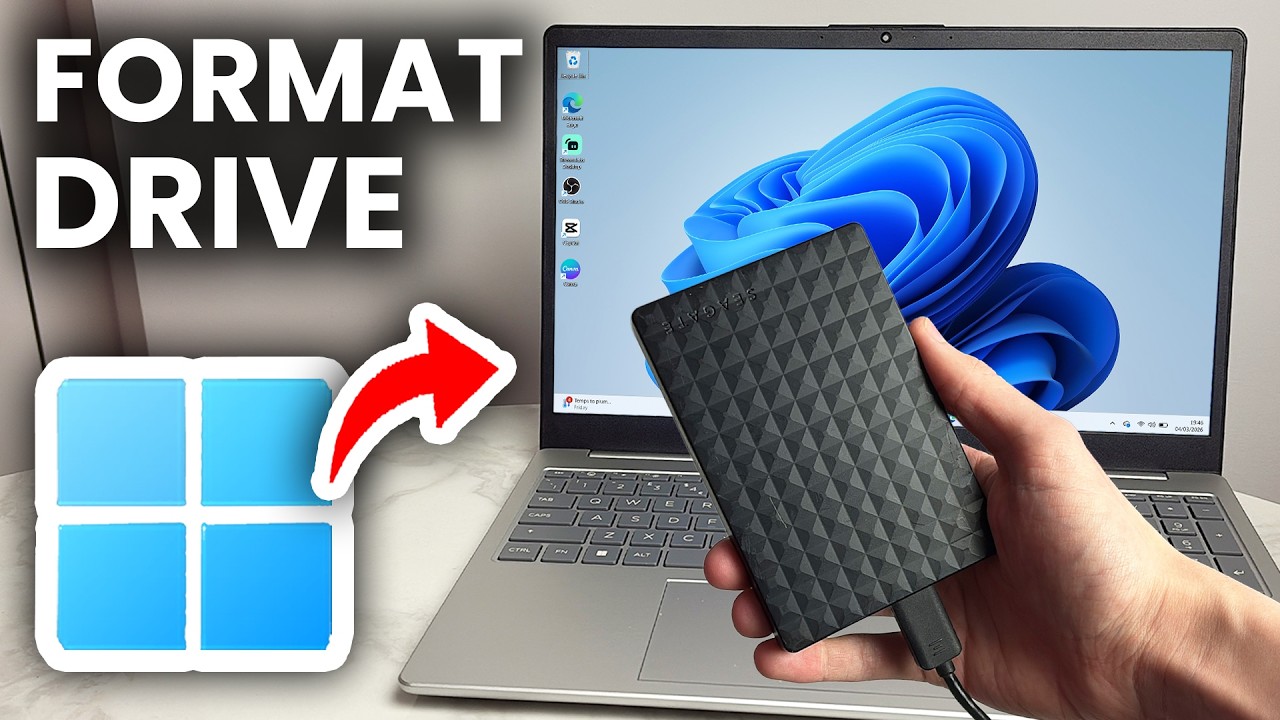 How To Format External Hard Drive In Windows 11 - Full GUide