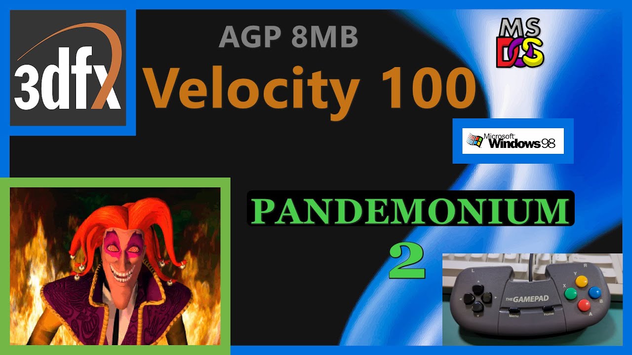 [3dfx] Odpalam Grę: Pandemonium 2 / THEGamepad