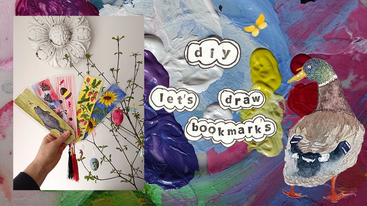 diy bookmarks -  let's make handmade gifts