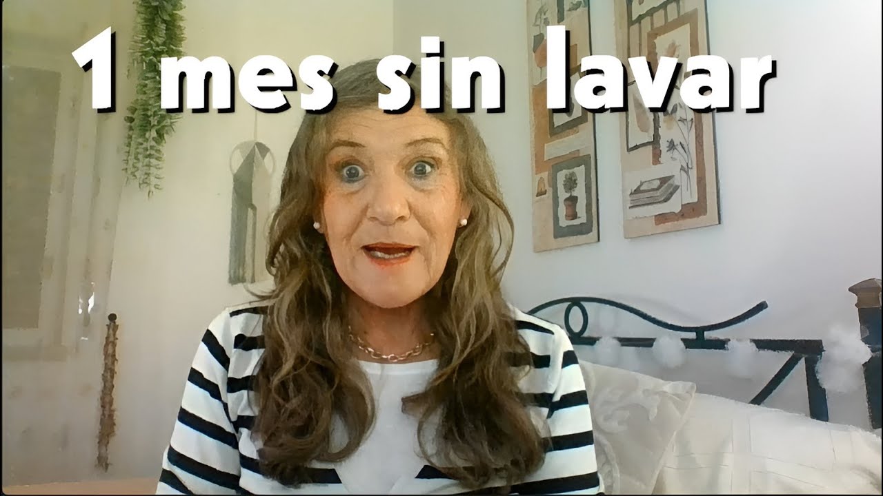 No me lavé el pelo por un mes (por una operación)...y mirad cómo quedó 😱
