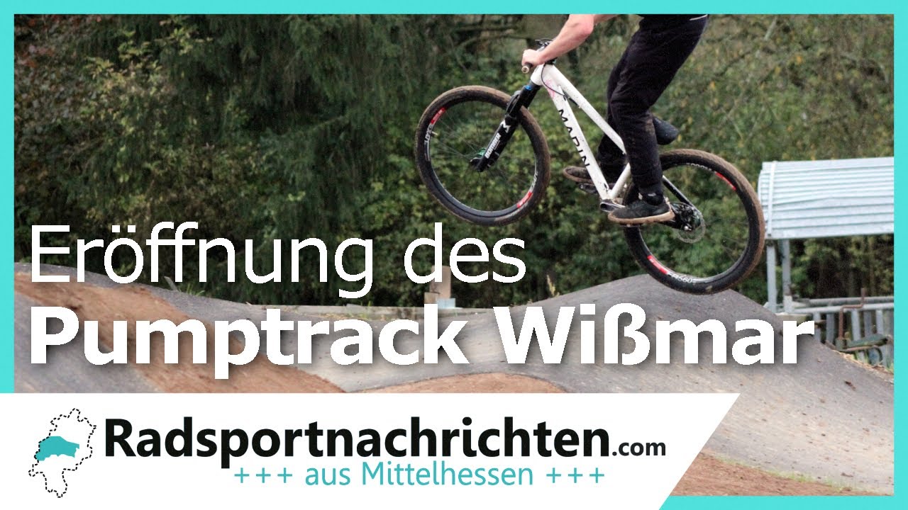 Höhenflüge für den Nachwuchs! Tom Pfeiffer zu Besuch und Pumptrack-Eröffnung in Wettenberg-Wißmar