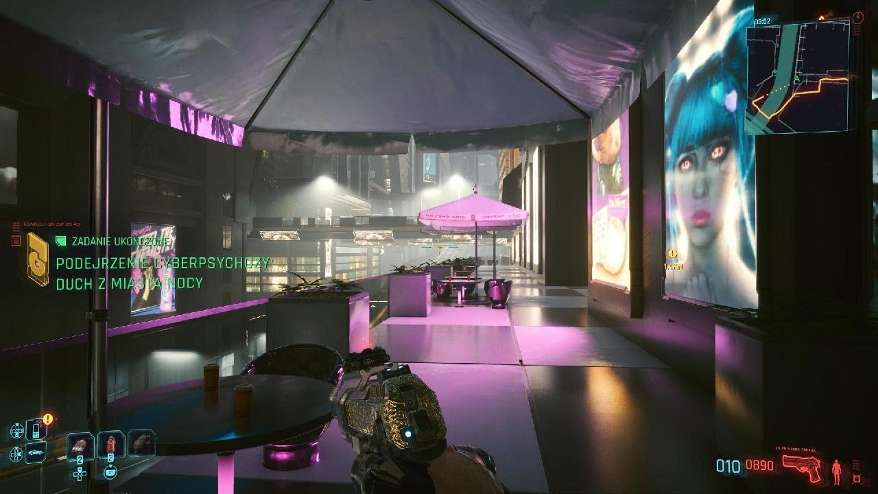 Cyberpunk 2077 Podejrzenie Cyberpsychozy Duch z Miasta Nocy Norio Akuhara