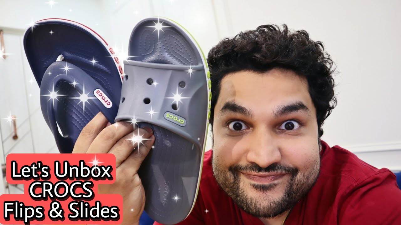 CROCS Slides & Flips Unboxing & Review | Best Slides | Best Flips | Best Flipflop & Slippers #crocs
