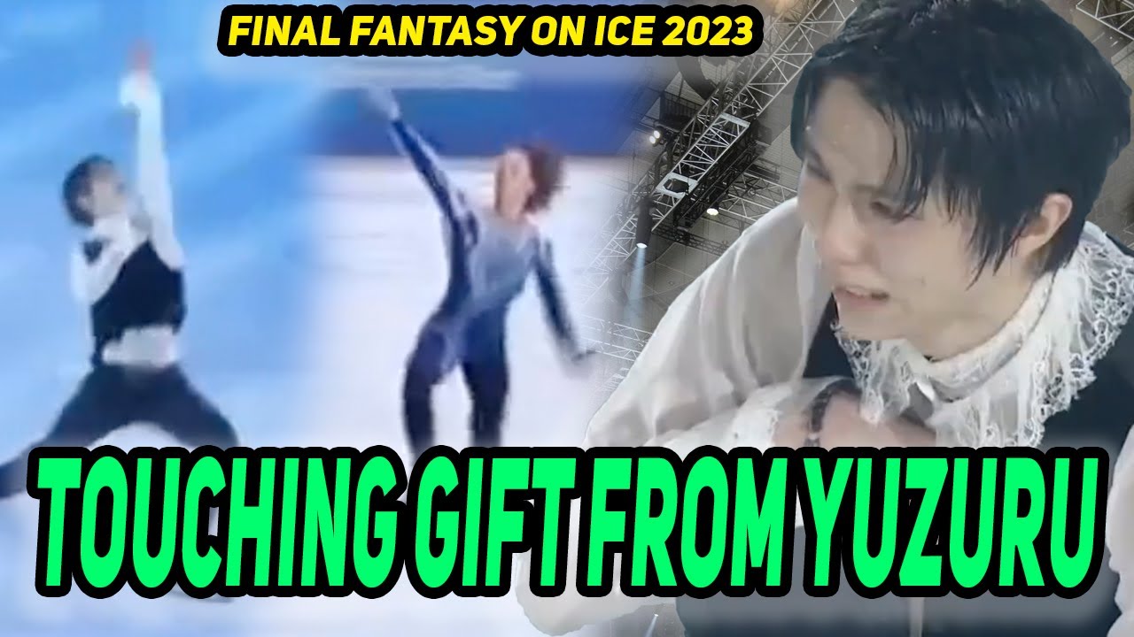 Yuzuru Hanyu was gorgeous, and his gift to Johnny Weir moved the soul. Yuzuru performed Weir program