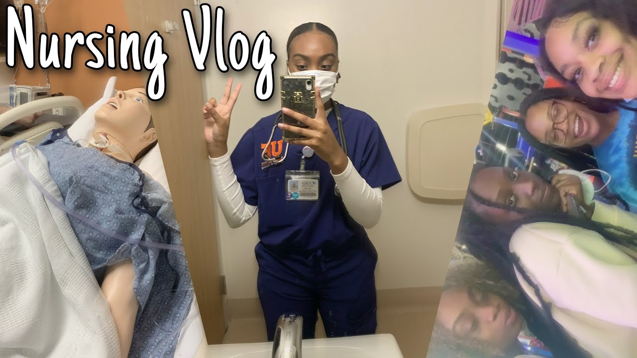 nurse nessa | UF nursing school vlog + i went to an AA meeting