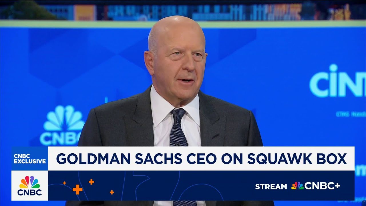 Goldman Sachs CEO David Solomon: We're still in early innings of private capital formation