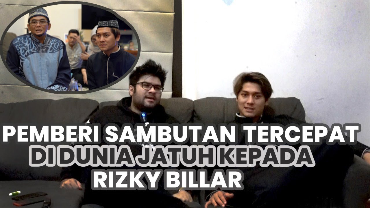 RIZKY BILLAR MEMBERIKAN SAMBUTAN YANG SANGAT LUAR BIASA‼️