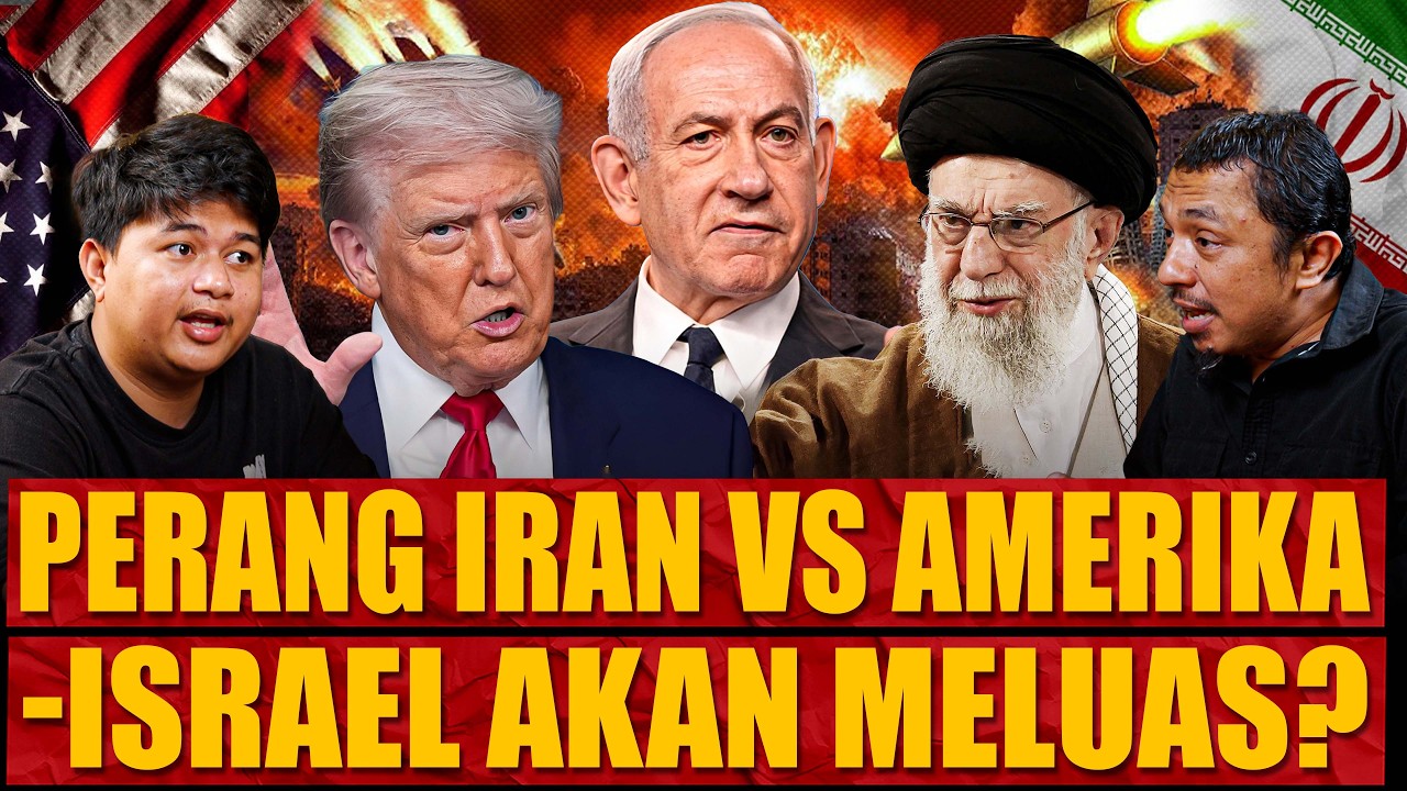 Iran Vs Amerika-Israel: Kebohongan Donald Trump Picu Perang Dunia?! Ft. Furqan AMC
