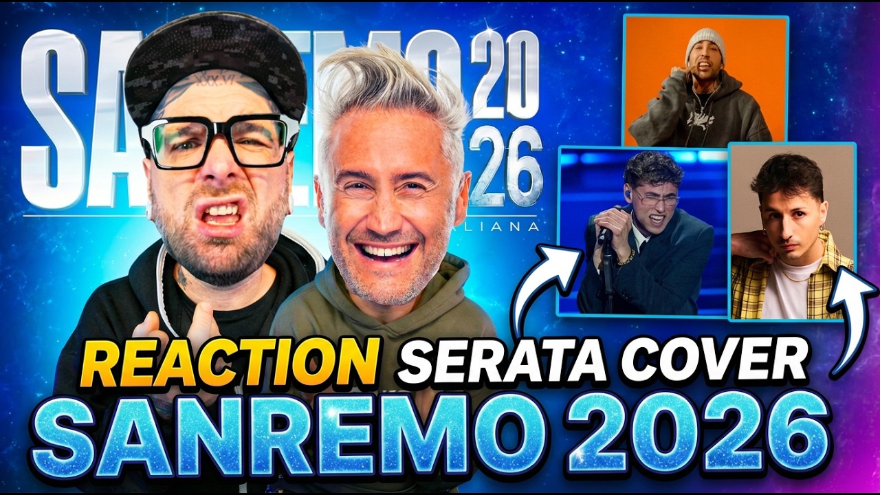 Serata DUETTI : NAYT, LUCHE, 13 PIETRO LDA &  AKA7VEN #6 | Reaction Sanremo 2026