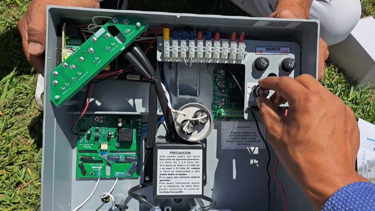 Como Instalar cerca electrificada] Conexión de energizador