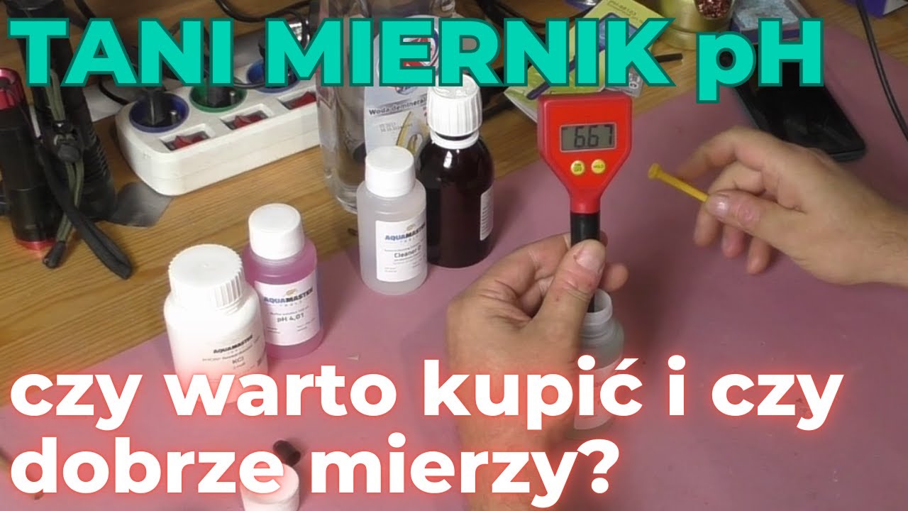 Tani pehametr. Czy opłaca się go kupić tani miernik pH i z jaką dokładnością mierzy.