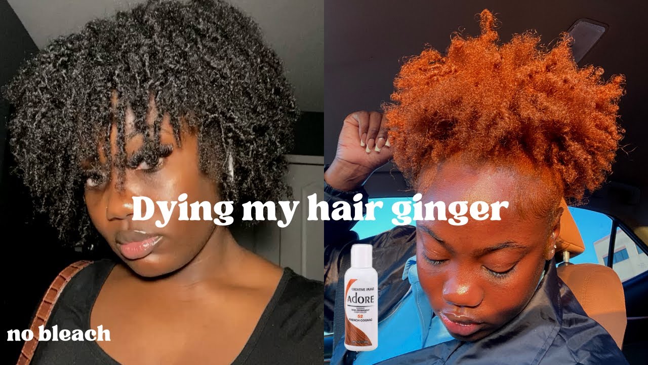 DYING MY HAIR GINGER/COPPER