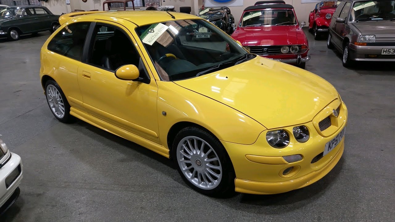 2001 MG ZR | MATHEWSONS CLASSIC CARS | AUCTION: 5, 6 & 7 FEBRUARY 2025