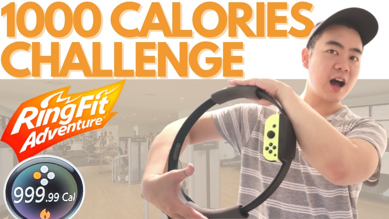 Burning 1000 Calories a Day with Ring Fit Adventure!