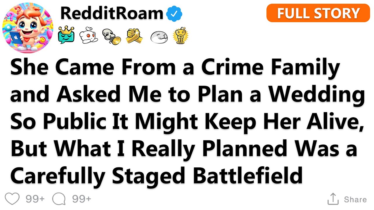 A Bride From a Crime Family Hired Me to Plan a Public Wedding to Save Her Life—I Wasn’t Preparing..