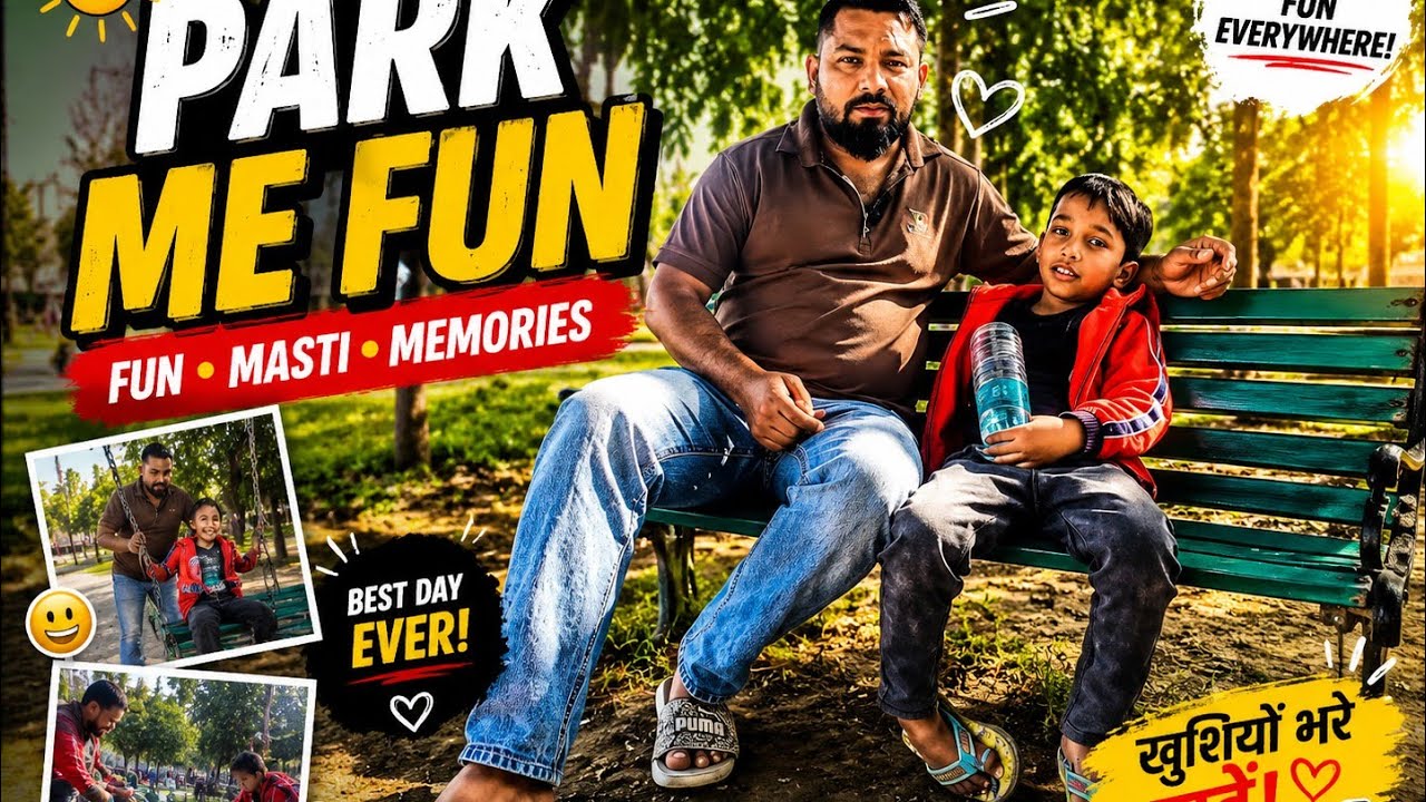 Park Me Fun, Walk & Relax 😌 | Daily Life Vlog 😀 #parkvlog#dailyvlog#morningwalk#naturevlog