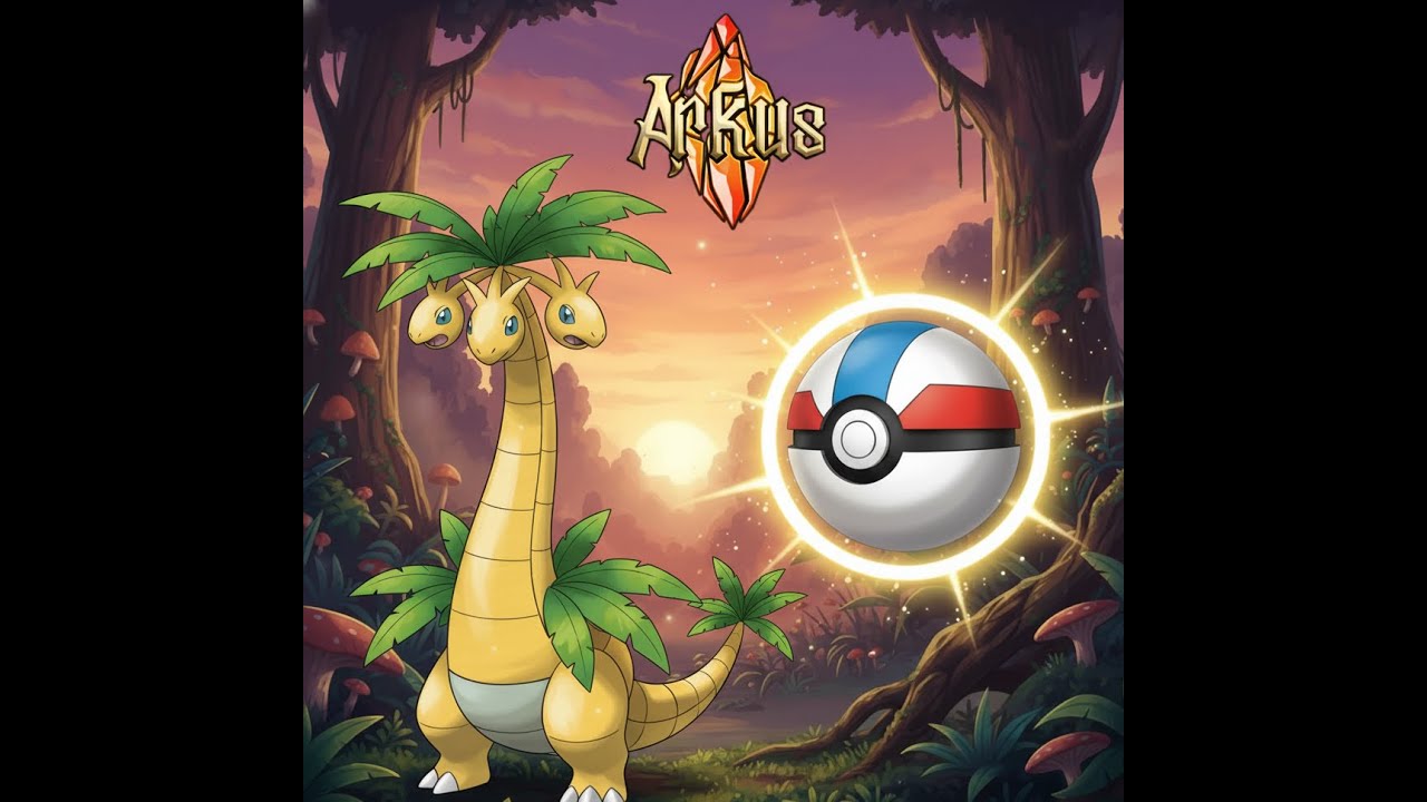 Capturando Exeggcute Shiny no Poke Arkus