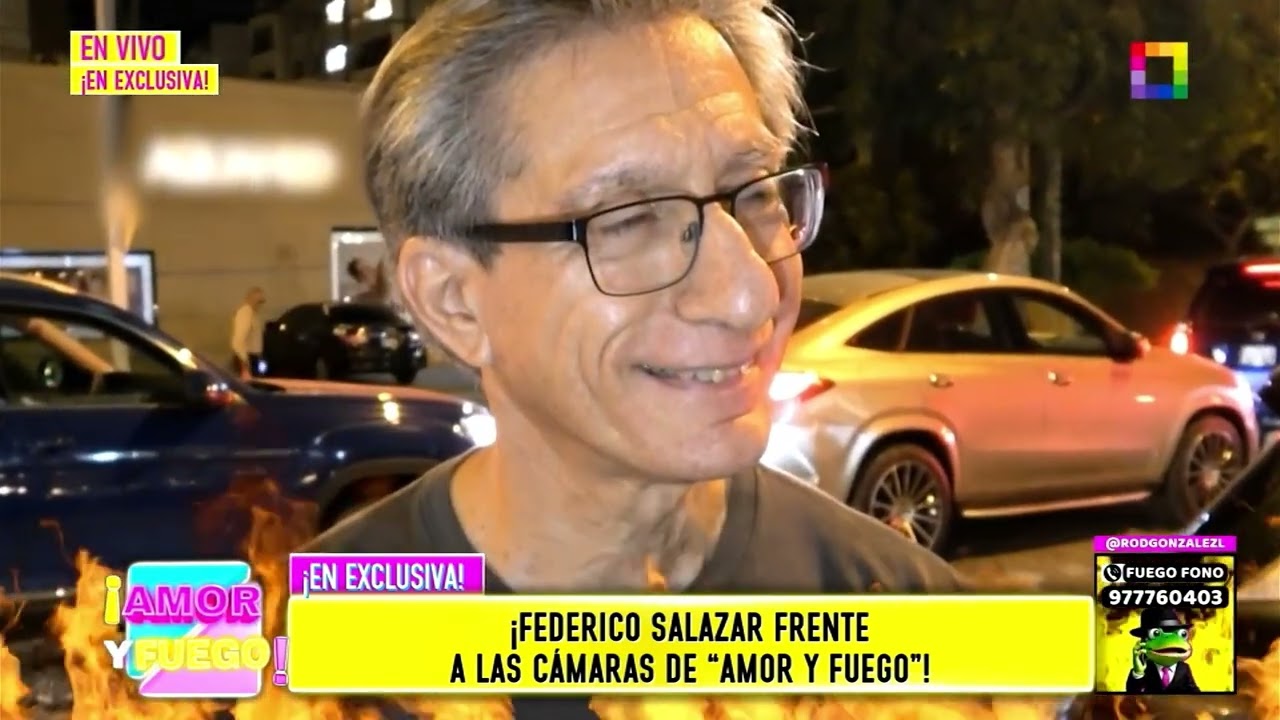 Amor y Fuego - ABR 15 - &iquest;QU&Eacute; DIJO FEDERICO SALAZAR TRAS SER VINCULADO CON AMIGA? | Willax