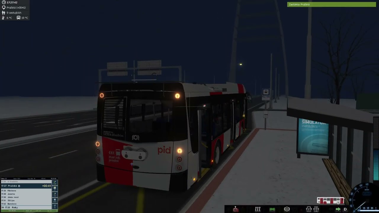 Simt l Linka 13 Hl.nádraží - Rolky l Se Sor ENS 12 l @Autobusyšalinyavýtahy @Fildik6
