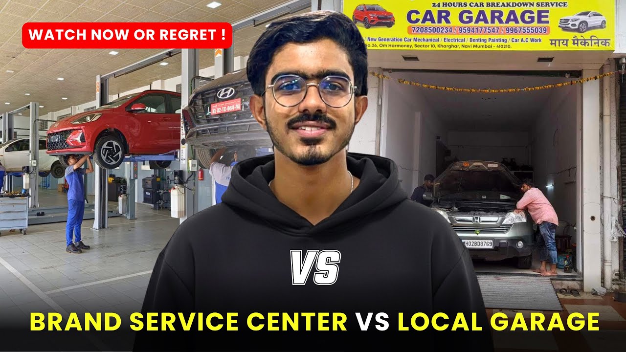Authorized Service Centre vs Local Garage 🤔 | Car Service Kahan Karani Chahiye? Full Truth! 🚗💰