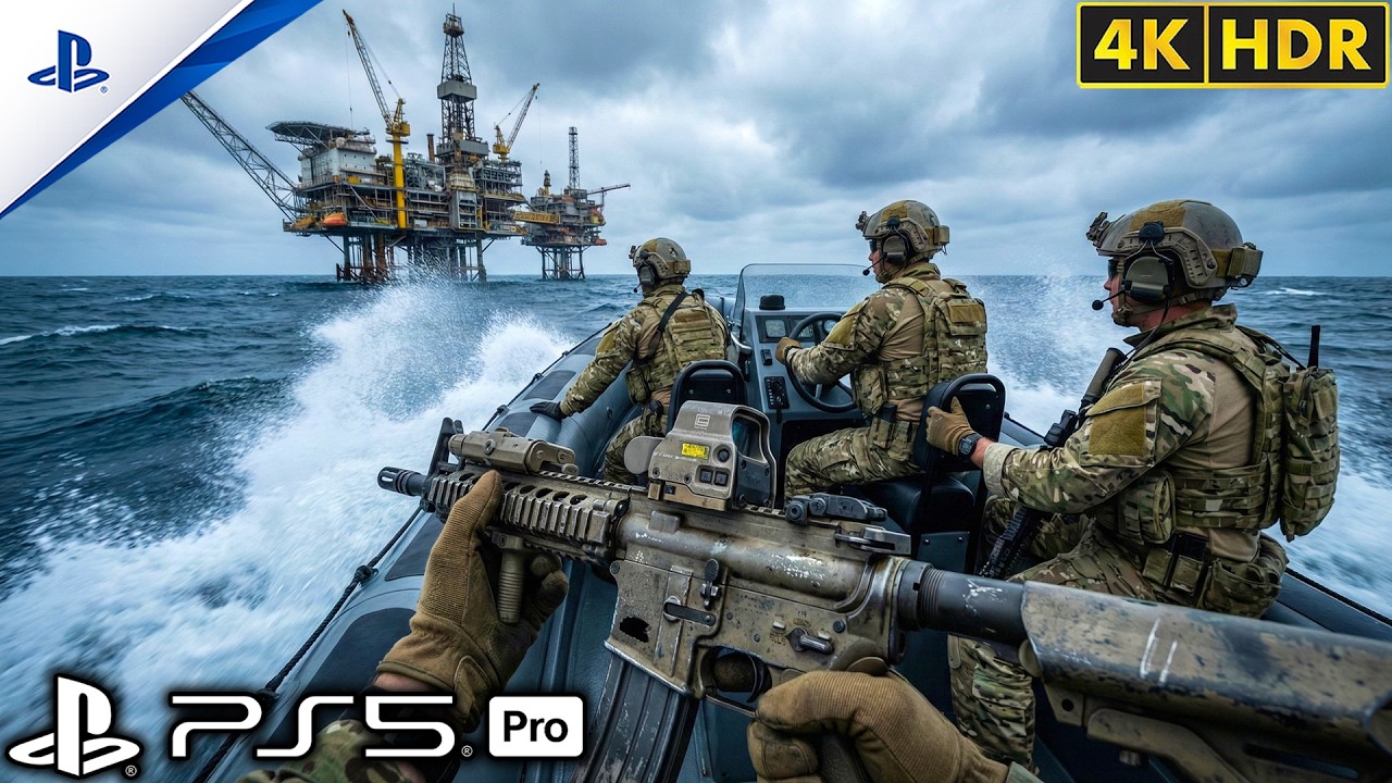 (PS5) Dark Water MW2 | Геймплей с ультрареалистичной графикой [4K60FPSHDR] Call of Duty