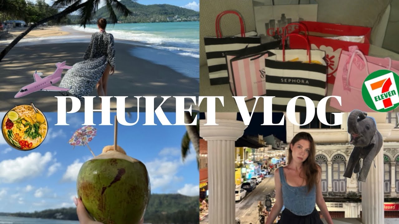PHUKET VLOG | шопинг на Пхукете | пляж Камала |  Патонг, Бангла роуд 