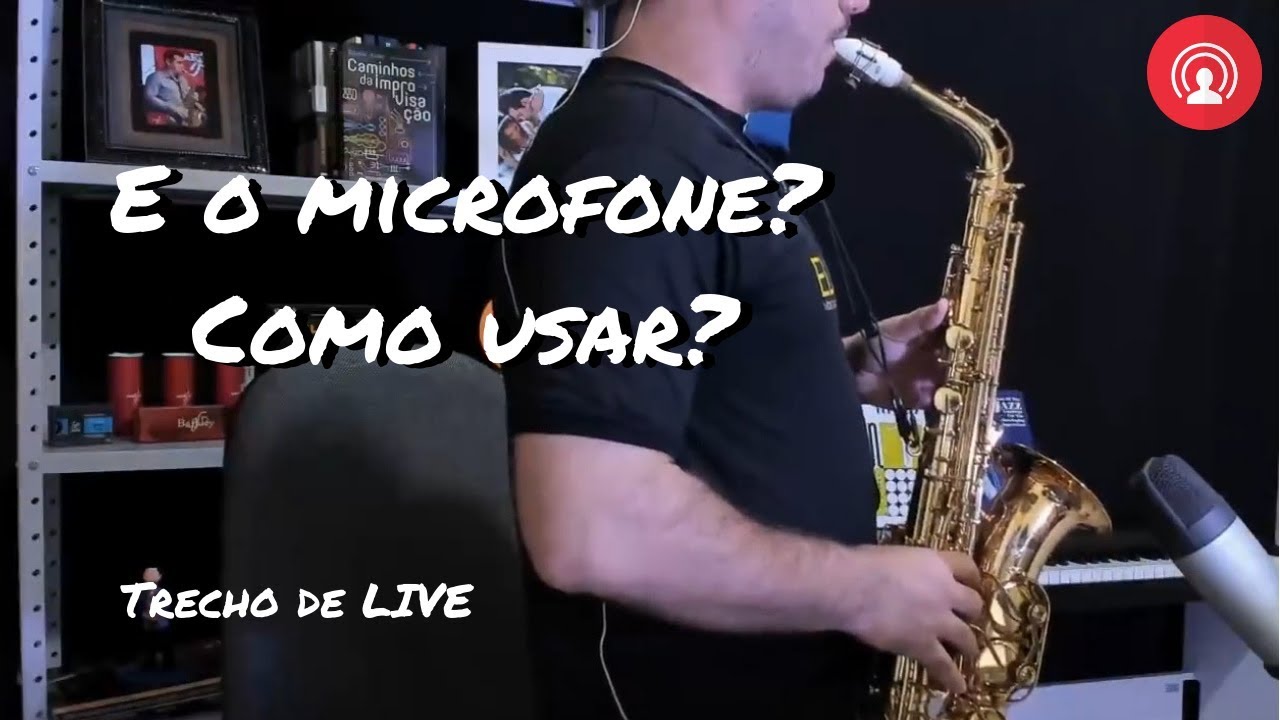 Uso do microfone | Trecho de LIVE | Elias Coutinho