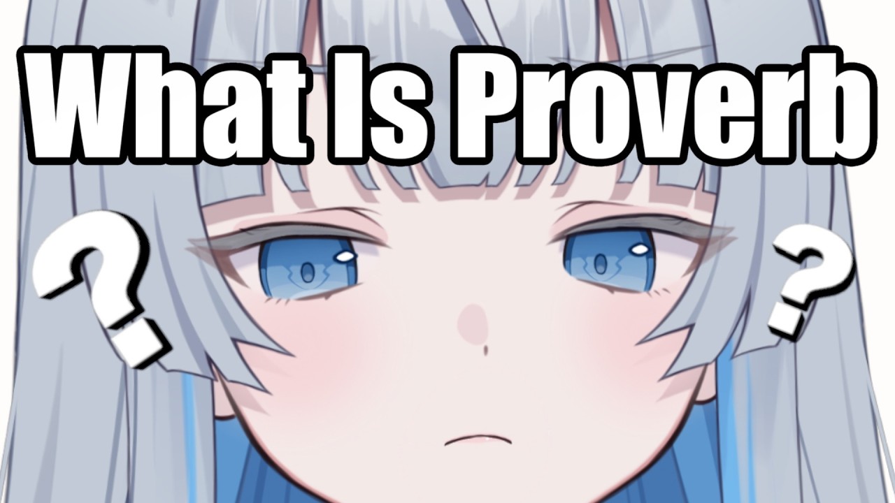 Study With Yoto | Could you teach me EN proverb?  -Japanese Vtuber-