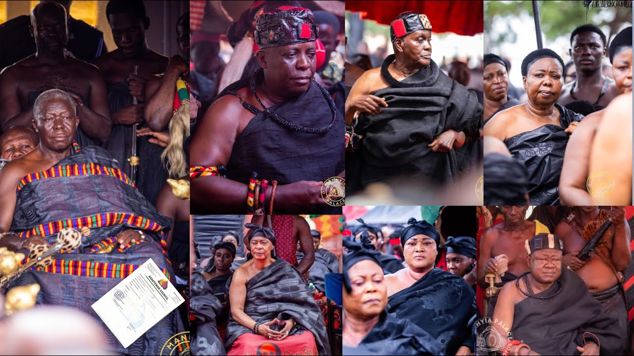 LIVE Frm Manhyia:Electrifying Atmosphere As Asanteman Council Holds Mega Meeting