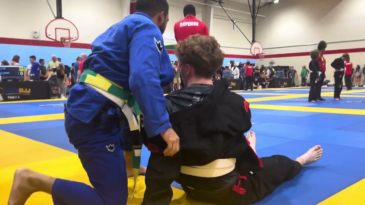 Positional Dominance In BJJ White Belt Match Fuji Fall Championship Savannah GA