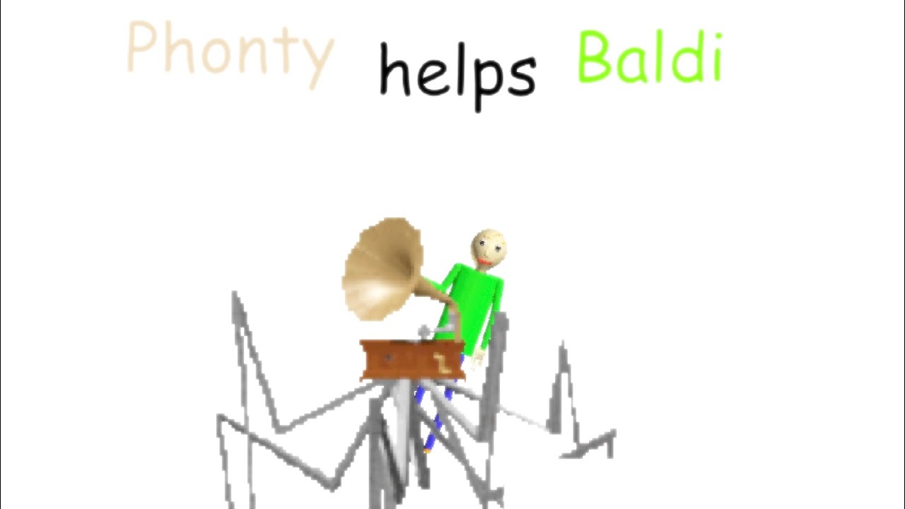 Playing my Baldi's basics joke mods...