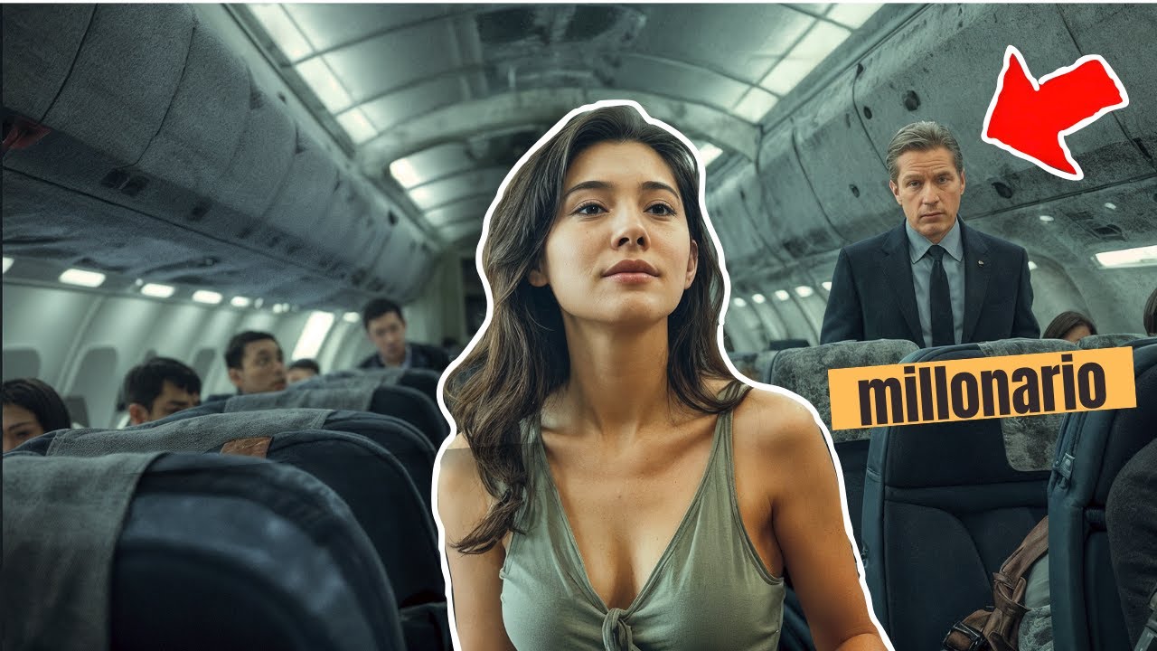 Mujer Latina Dormía En El Avión – Hasta Que El Capitán Preguntó ATERRADO: ¿Algún Piloto De Combate?