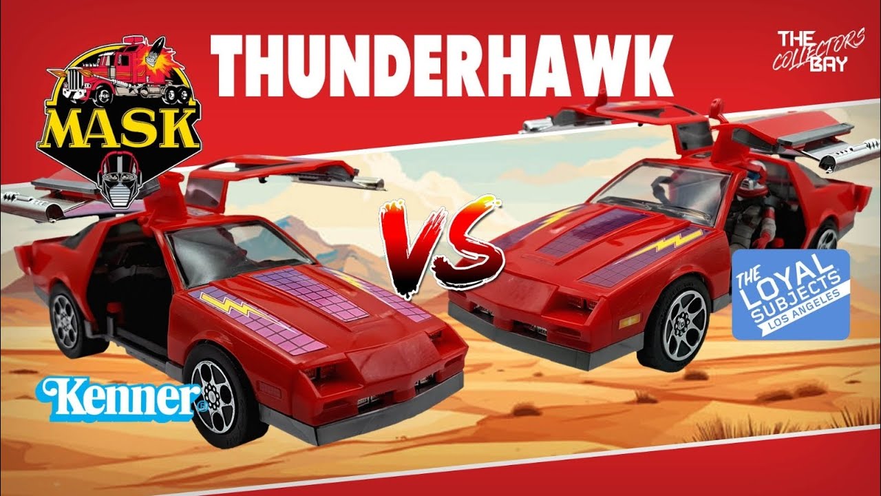 Thunderhawk Vergleich! | Kenner VS. The Loyal Subjects | M.A.S.K. | The Collectors Bay
