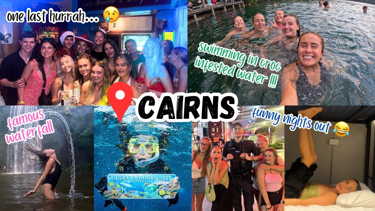AUSTRALIA DIARIES: snorkeling the great barrier reef, famous waterfall tour & an emotional breakdown