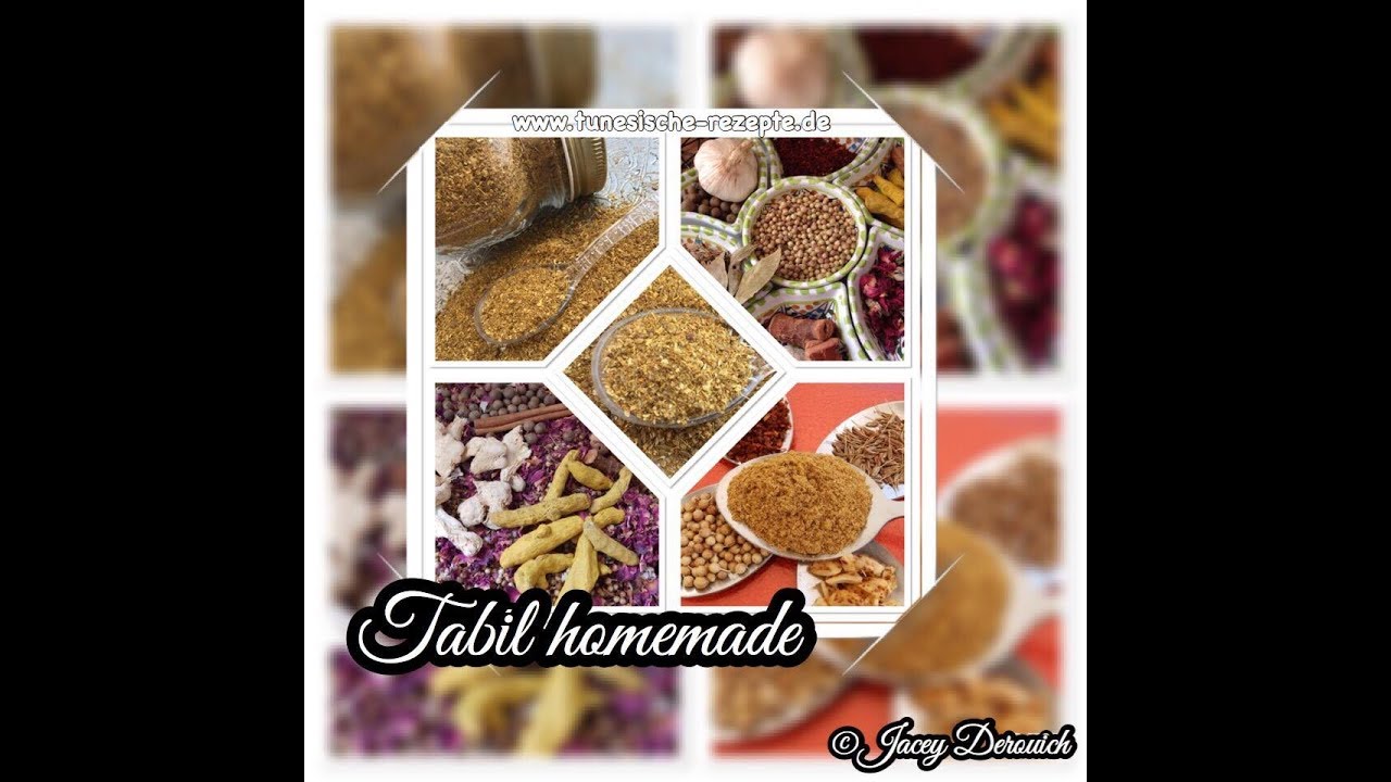Tabil homemade - Tunesische Rezepte -Cuisine Tunisienne