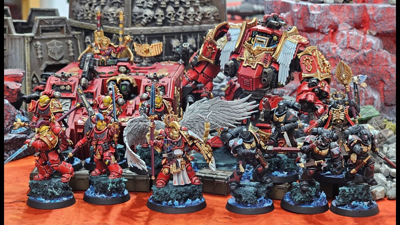 Blood Angels vs Emperor's Children, Warhammer 40k battle report