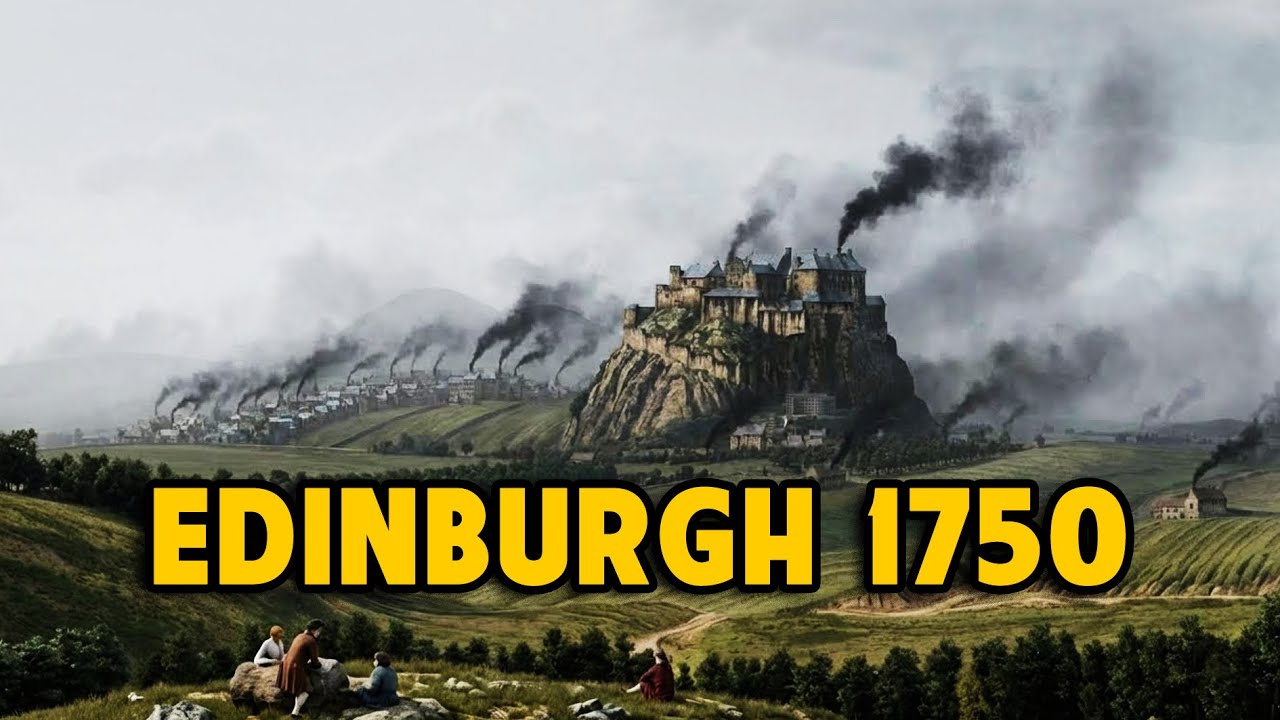 Прогулка по «Черной улитке»: 14-этажные трущобы Эдинбурга 1750 года (реконструкция с помощью ИИ)