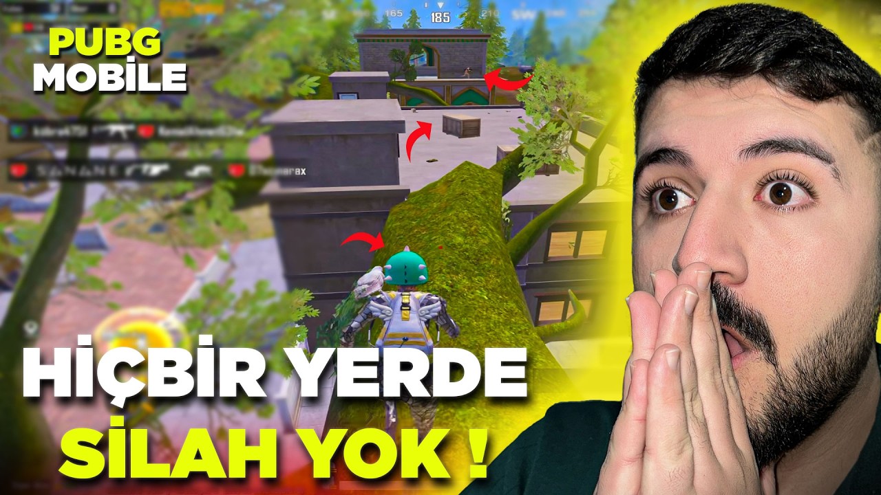 2 SAAT SİLAH BULAMADIM! 😱 | 1v4 ONE MAN SQUAD | PUBG MOBILE