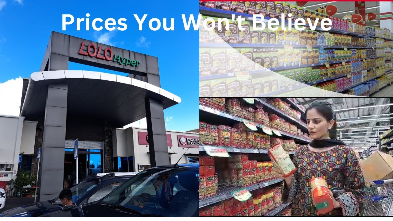 LOLO HYPER MARKET 🇲🇺 || Supermarket Tour || You Won't Believe The Prices! || The Mauritian Family