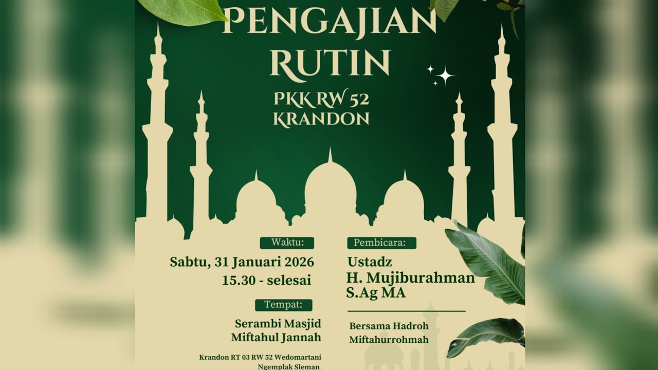 Pengajian PKK RW 52 Krandon Hadroh Miftakhurrohmah #pengajian #pkk #ibuibupkk #majelis #sholawat