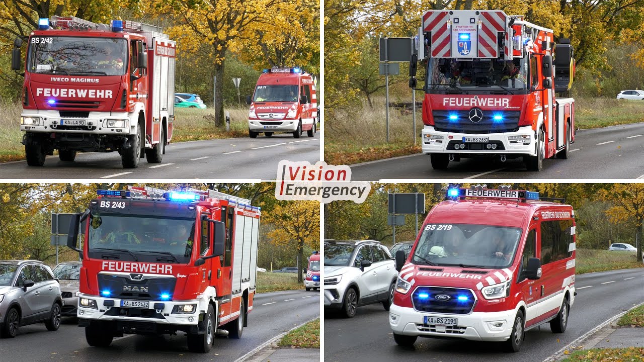 Löschzug + MTW FF Bad Schönborn Abt  Langenbrücken