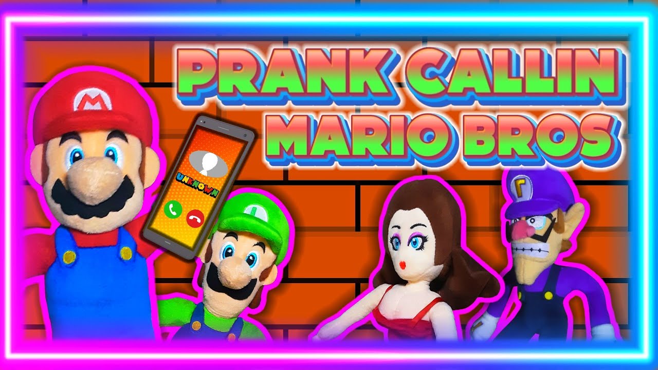Mario Plush - Prank Callin' Mario Bros