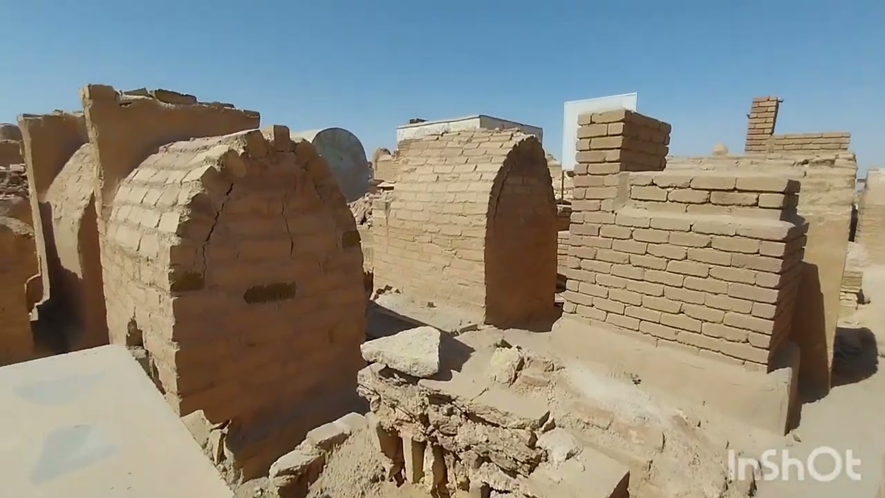 أمي طريقي إلى الجنه تم تصوير داخل مقبرة النجف القديمة 