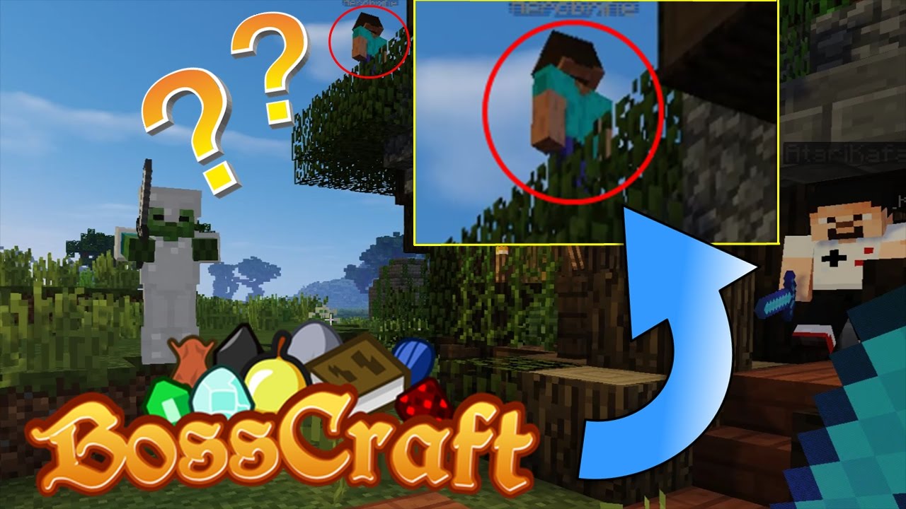 EVİN ÇATISINDA HEROBRİNE !?! - BOSSCRAFT #1